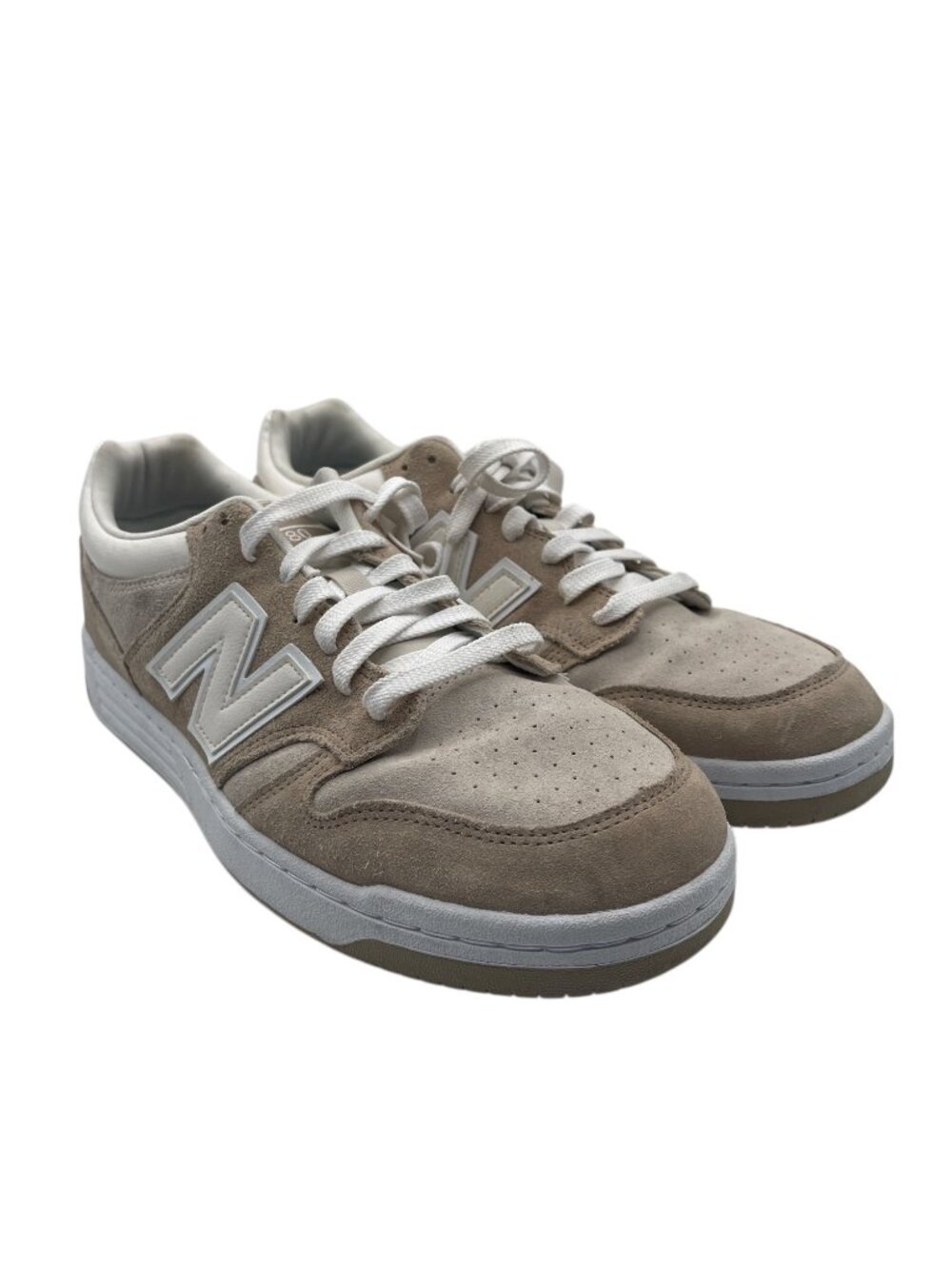 New Balance BB 480 Low Beige / White Men’s SZ 13 - Picture 2 of 7